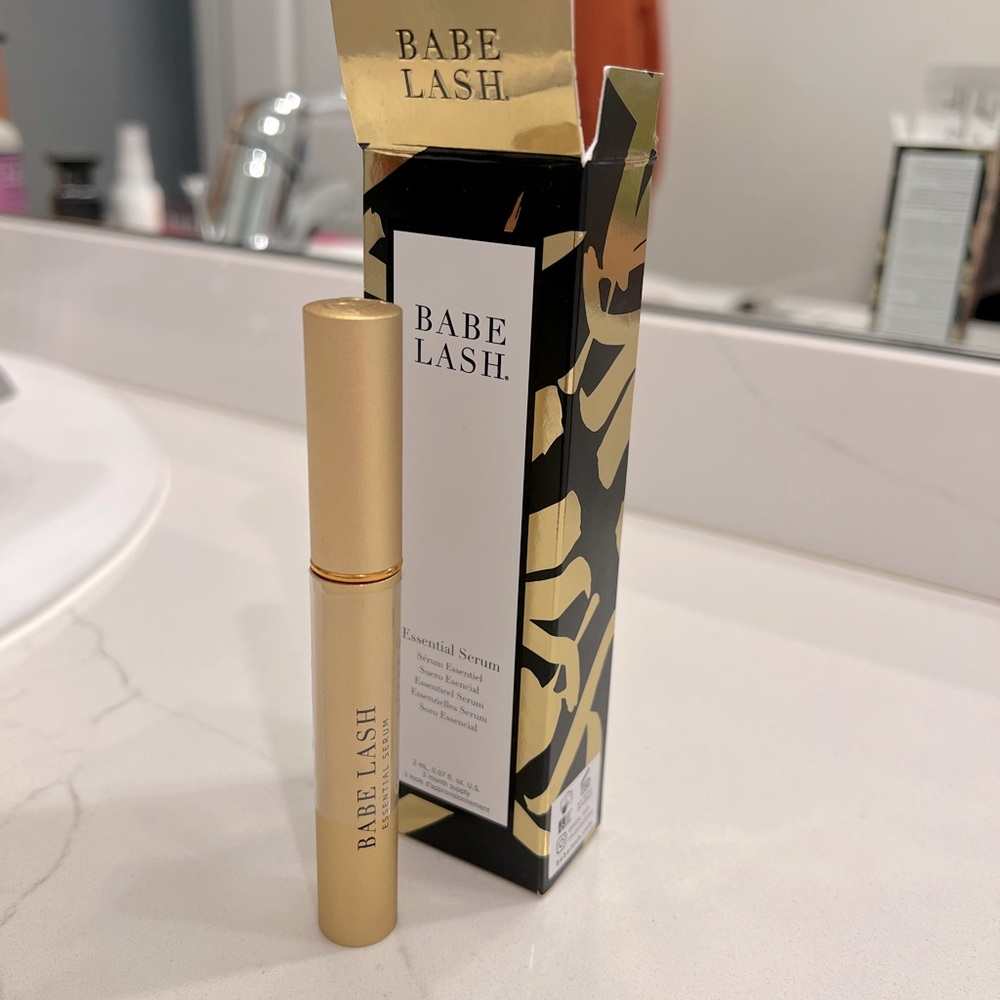 NEW #1 best selling babe lash serum & Mac prep and prime setting spray sample.